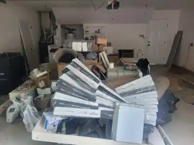 Commercial cleanout before Jamrock Junk Removal service